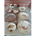 Misc. China incl Royal Albert Old Country Rose