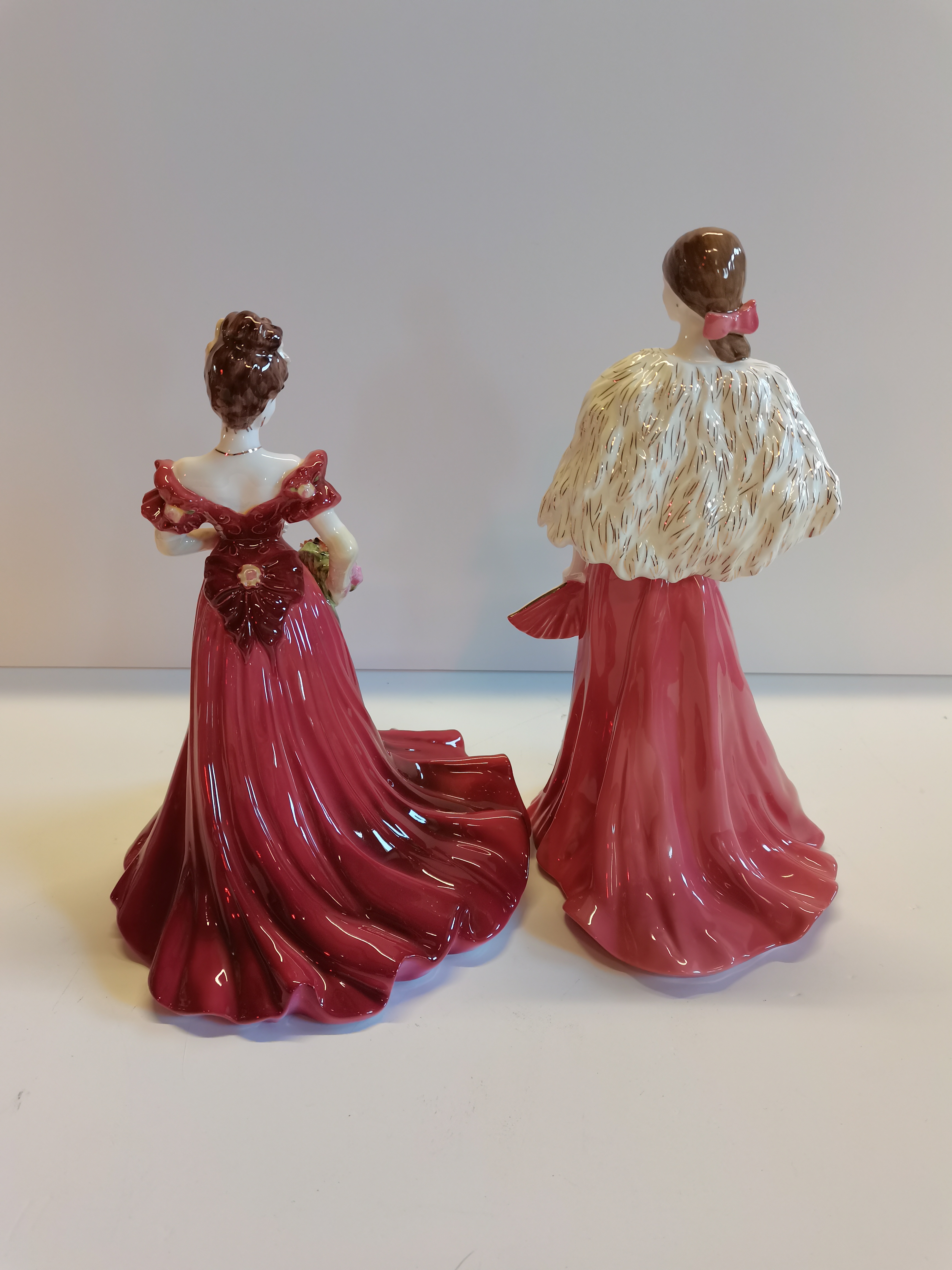 Royal Worcester 'Jennifer' no 1873and Coal port 'ladies of fashion Jenny' - Image 2 of 3