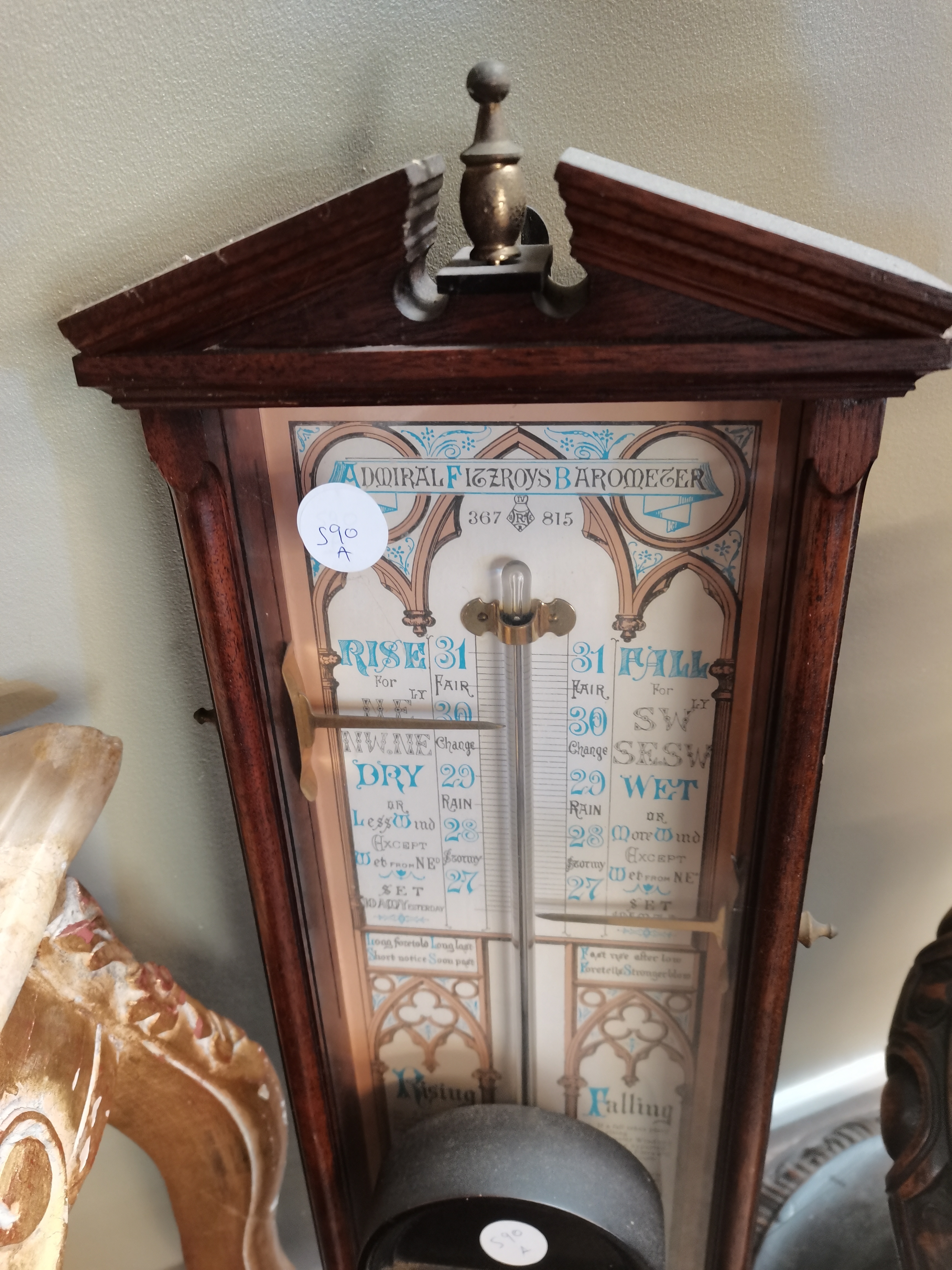 Admiral Fitzerod barometer plus one other - Image 2 of 2