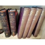 4 Volumes of the "Yorkshire Past and Present 3 Ridings of the great County 1875" plus Vols 1 & 2 "