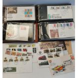 X4 albums of stamps