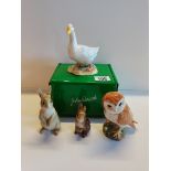 John Beswick Goose with box. Excellent condition