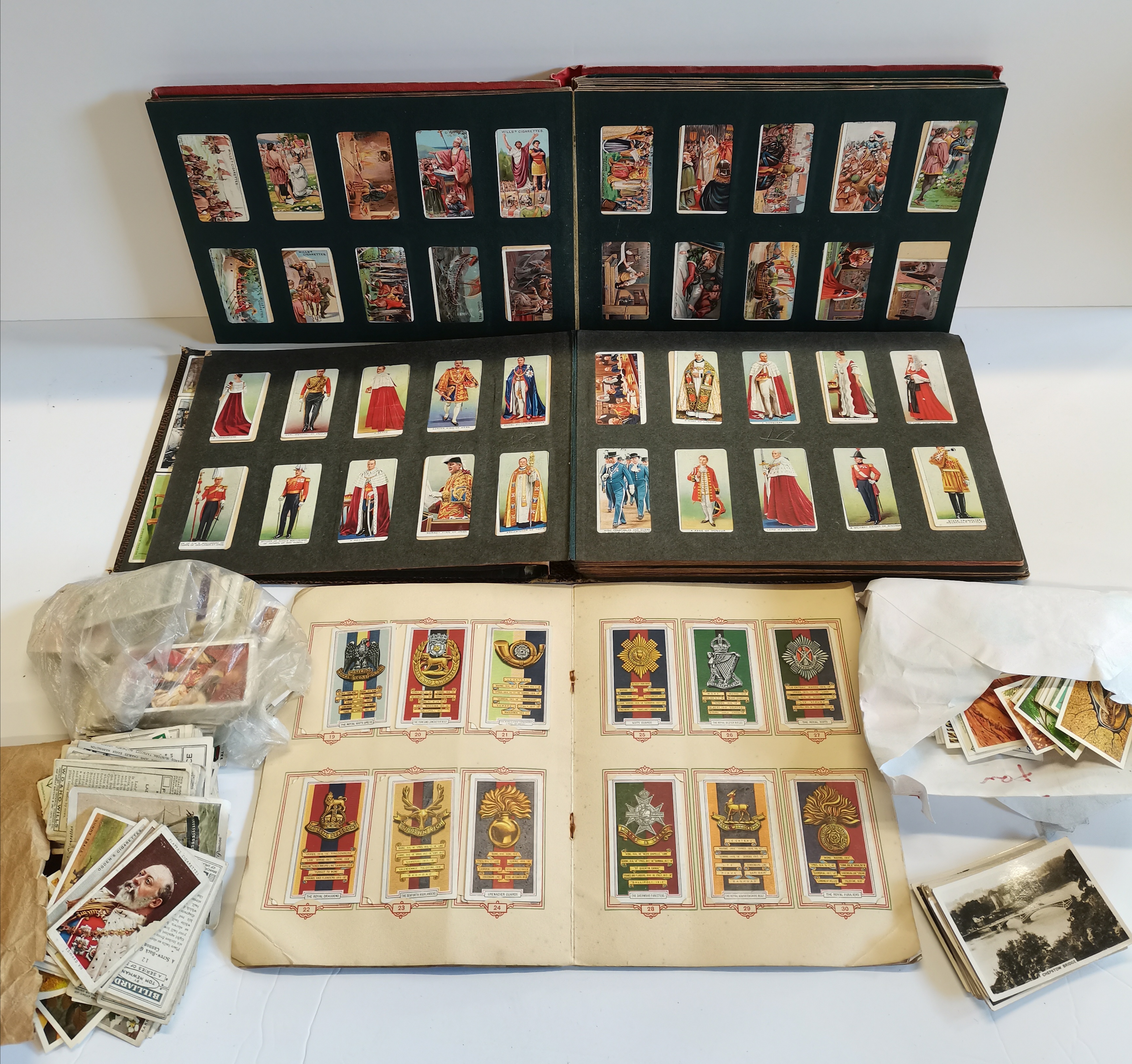 Collection of cigarette cards