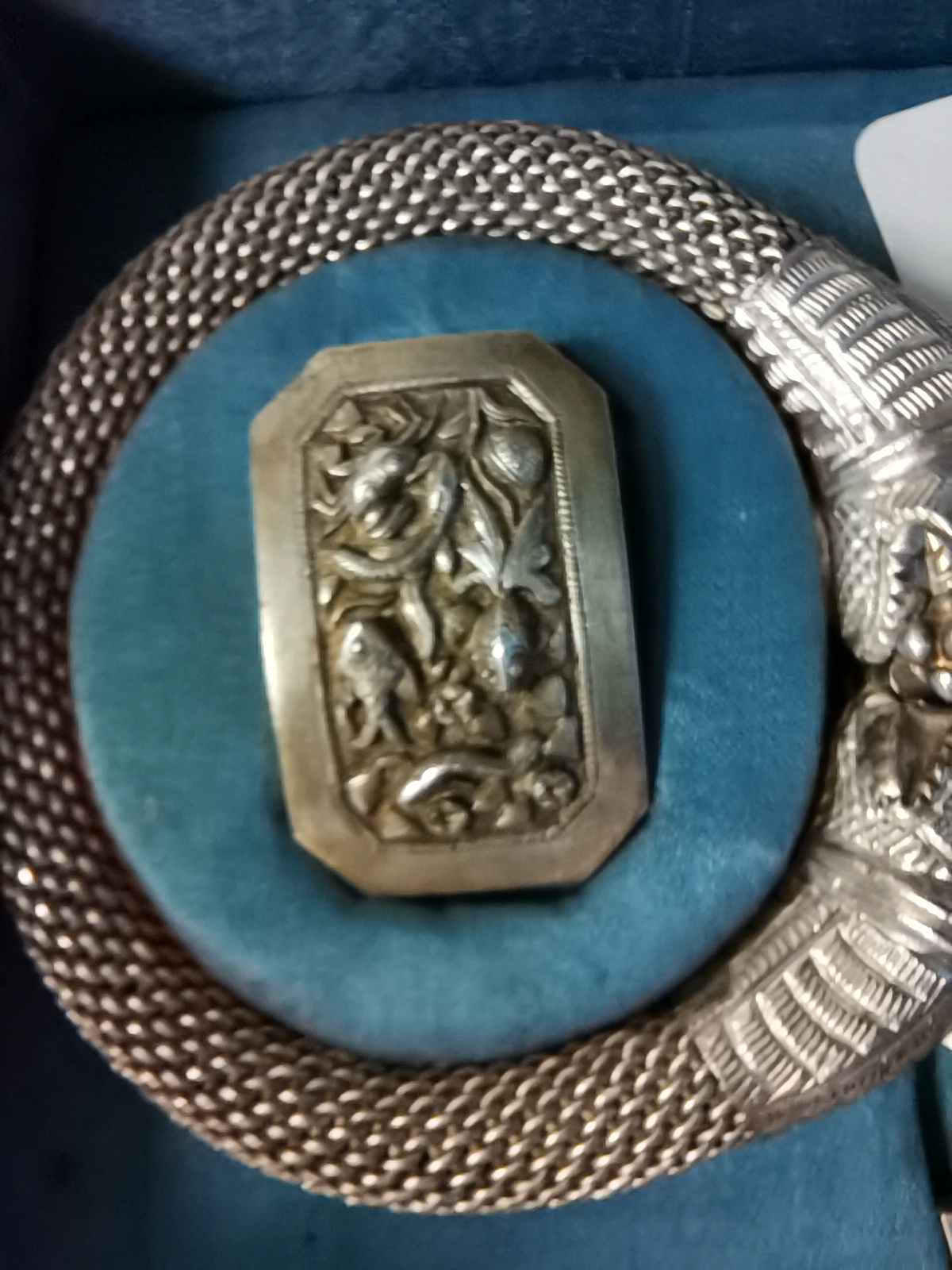 Chinese silver jewellery presentation set in box - The total weight is 215g. Clasps on the dragon - Image 4 of 26