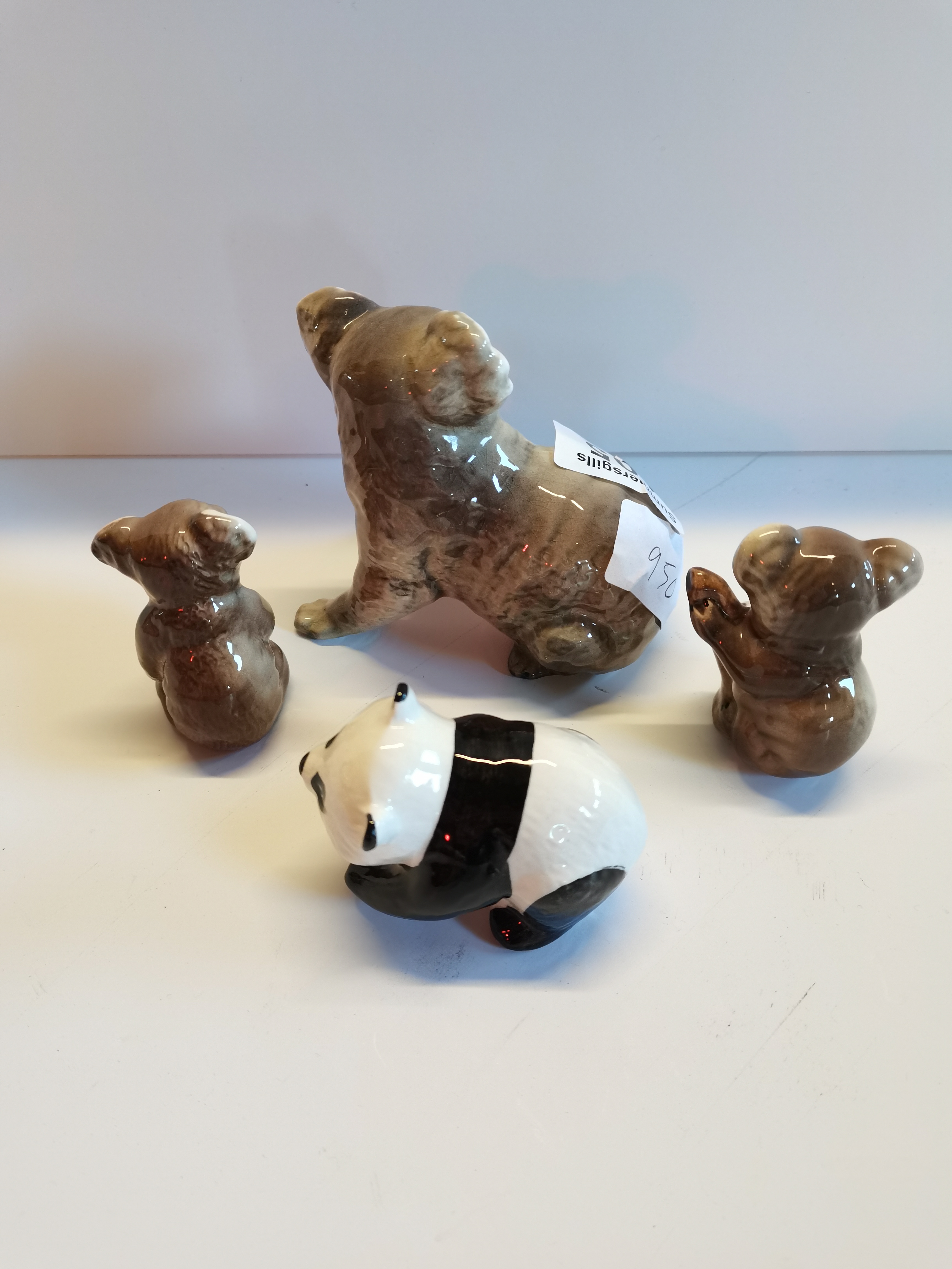 x3 Beswick Koala Bears and a Panda - Image 2 of 3