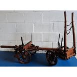 Timber wagon H86cm x L190cm x W42cm