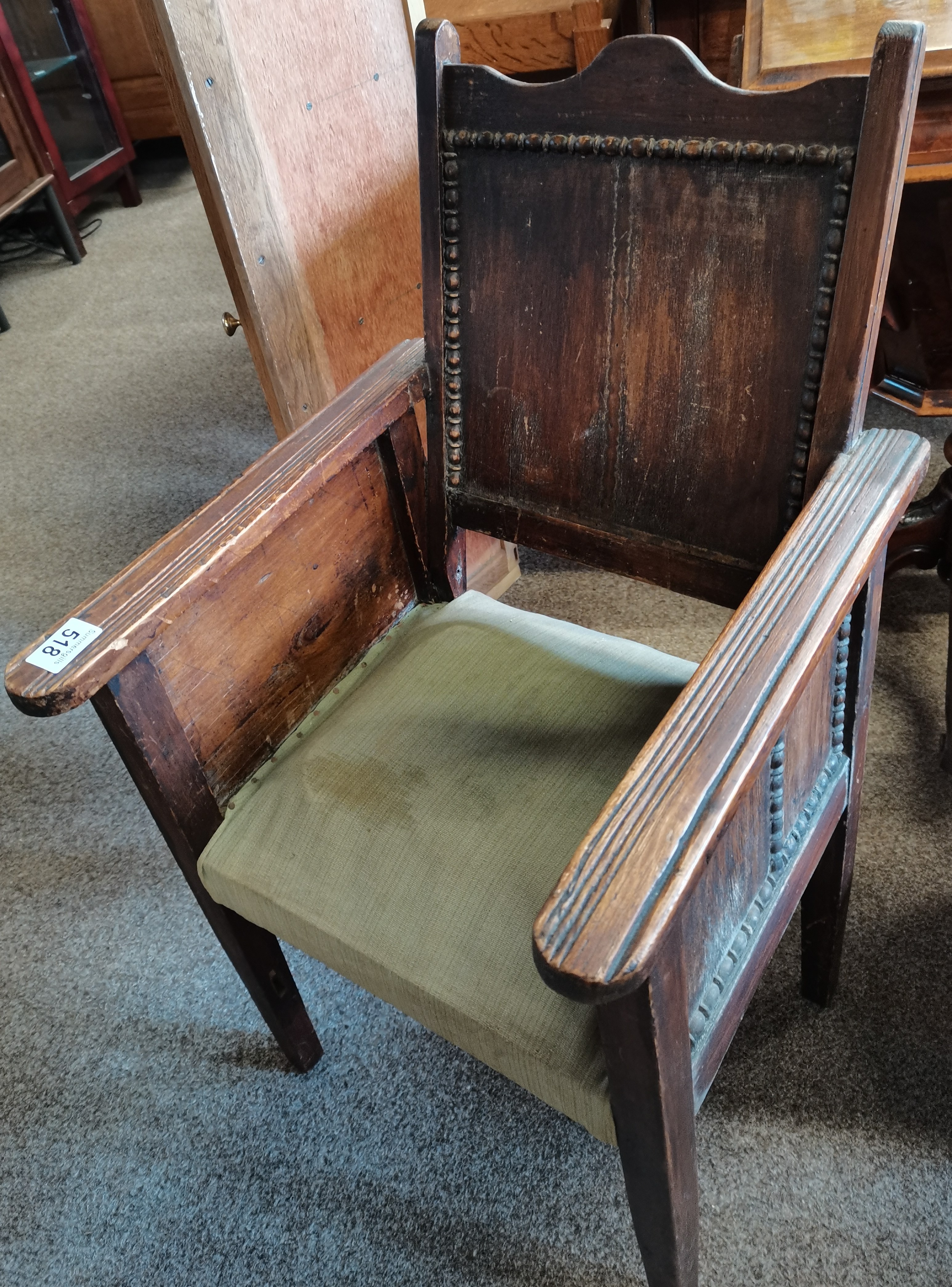 Antique Oak child's chair