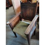 Antique Oak child's chair