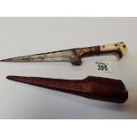 Bone handled Arabic style dagger
