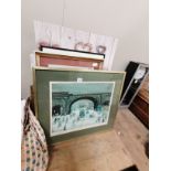 Framed pictures and paintings