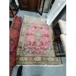 Persian Rug (Iran) - 196cm x 148cm in multi coloured pattern and colours