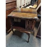 Victorian Mahogany revolving bookcase