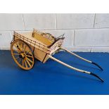 Wooden Milk float H34cm x L86cm x W40cm