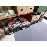 6 x boxes books and DVDs