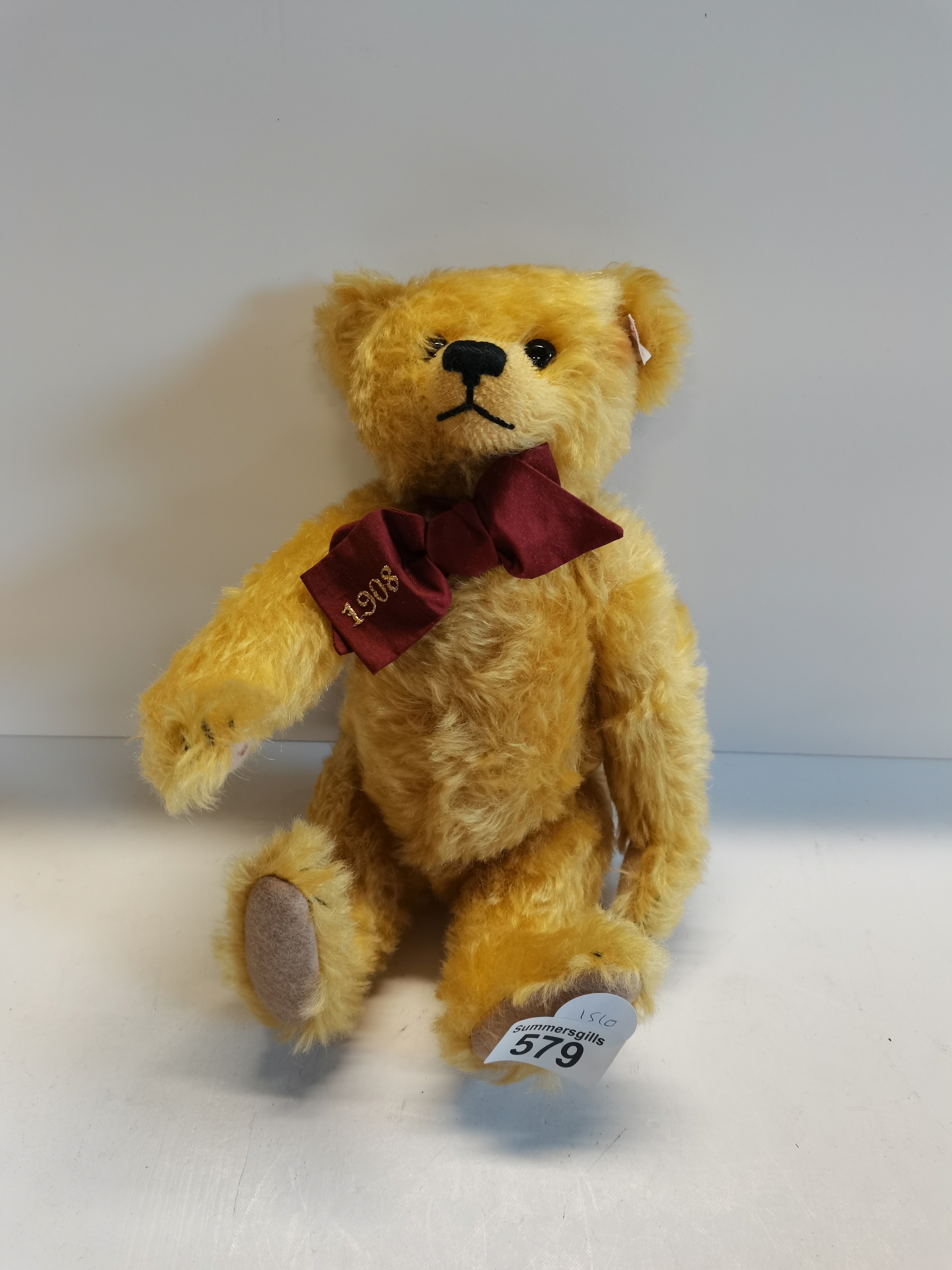 100 years Steiff Bear (Growler) - No 037207 - In box condition as new