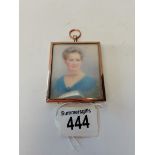 Miniature portrait by ETHEL WEBBER