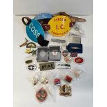 Railway badges and armbands