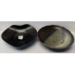 2 x stoneware dishes