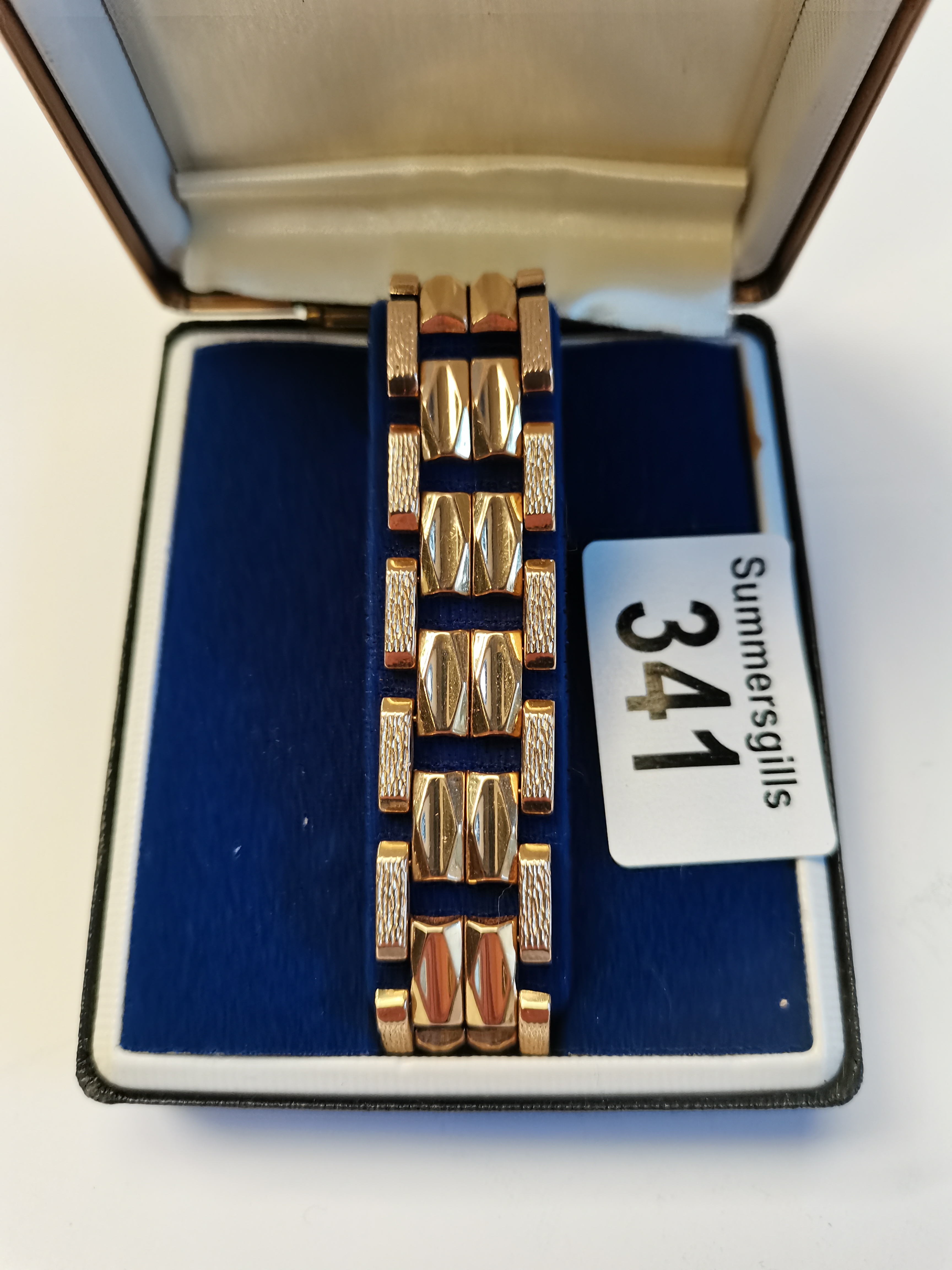 18k Gold bracelet 38g