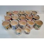 x15 Emma Bridgewater mugs and x2 espresso mugs. All excellent condition not chips or cracks