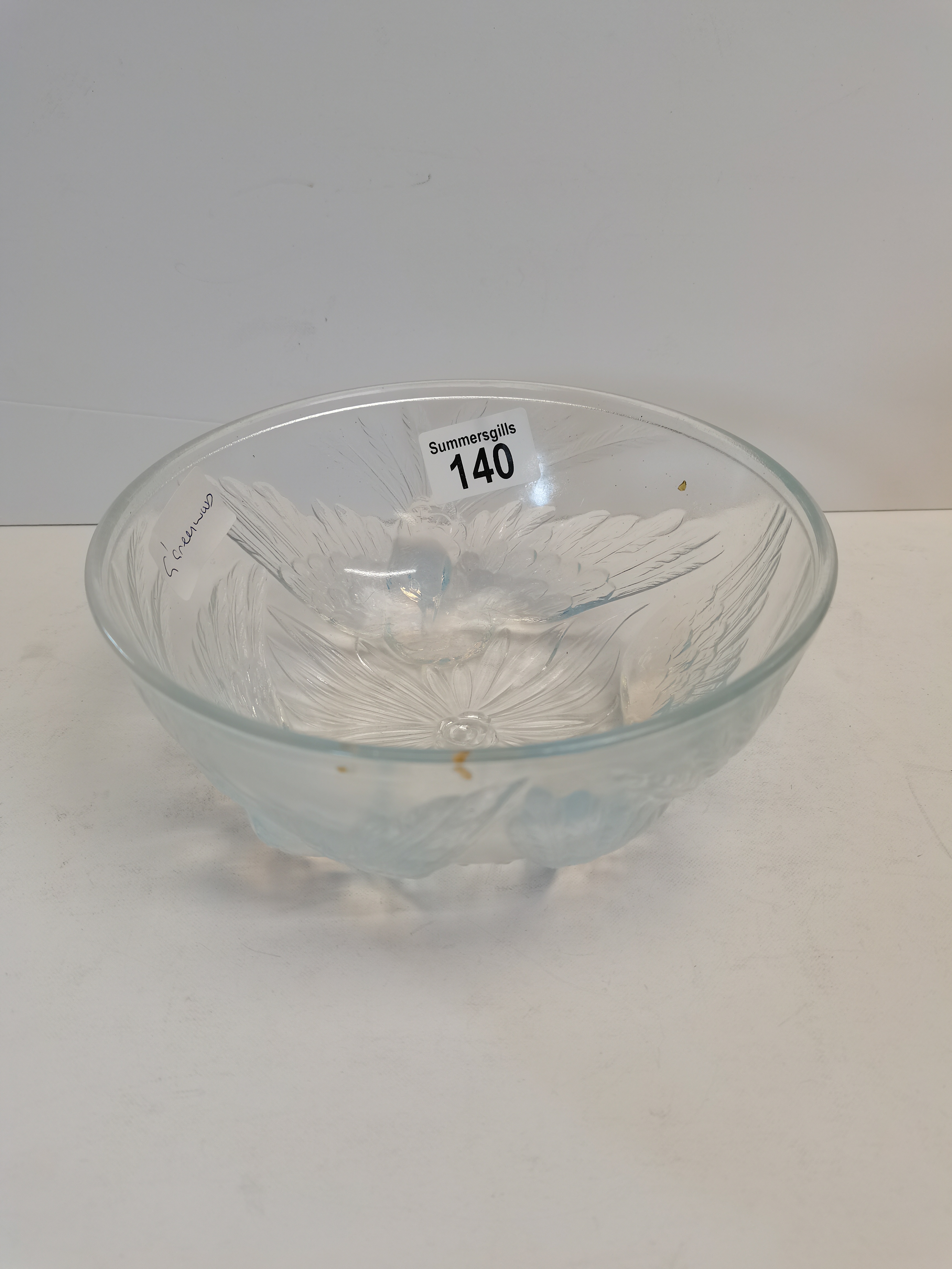 Lalique/Jobling Opalescent bowl - excellent condition - Image 2 of 6