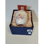 Royal Crown Derby jar with lid - as new in original box
