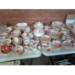 Royal Crown Derby "Derby poses" dinner set with tureens, 8 dinner plates all very good condition (