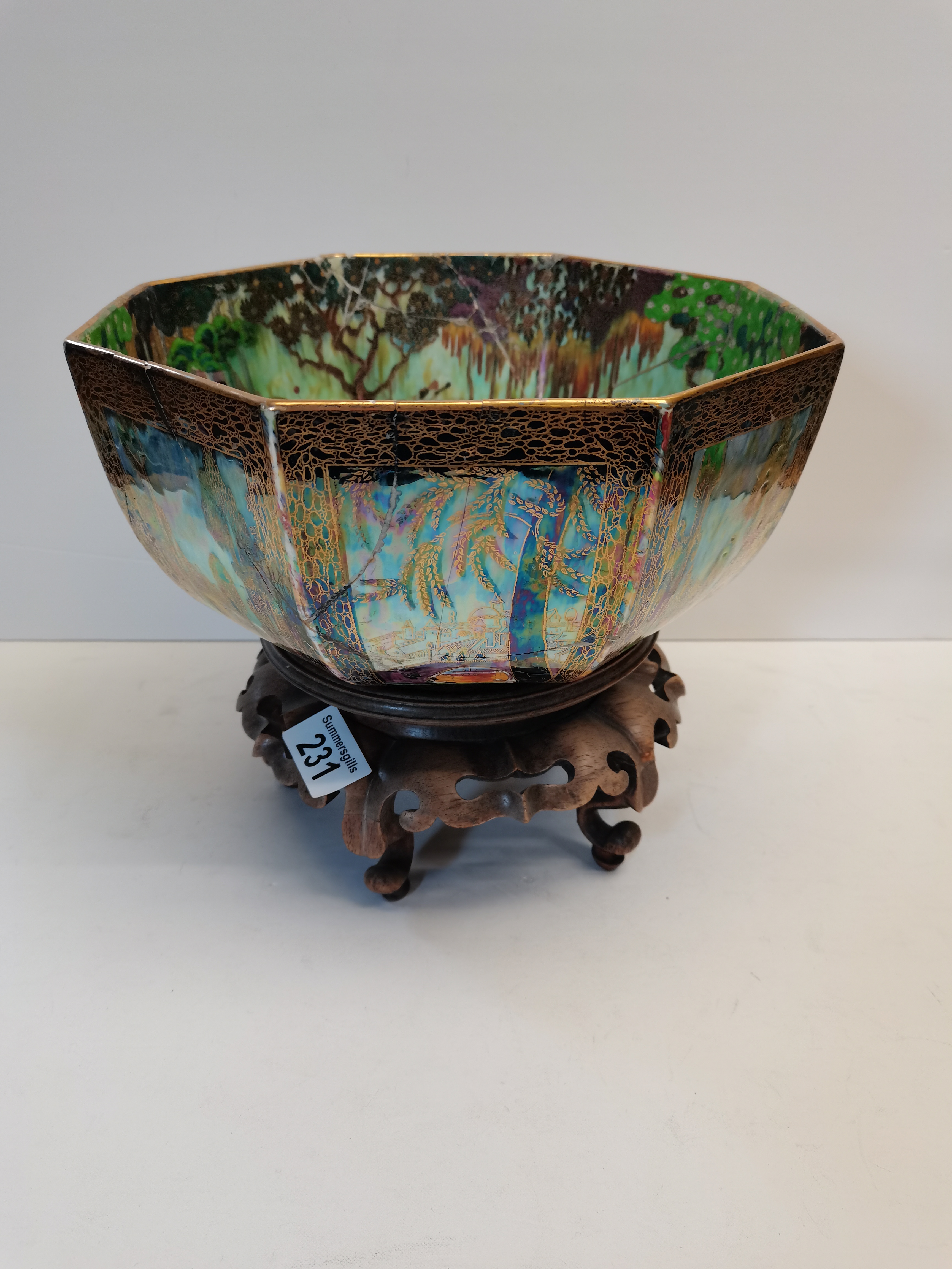 Wedgewood Fairyland Lustre bowl by Daisy Makeie Jones A/F - Image 2 of 9