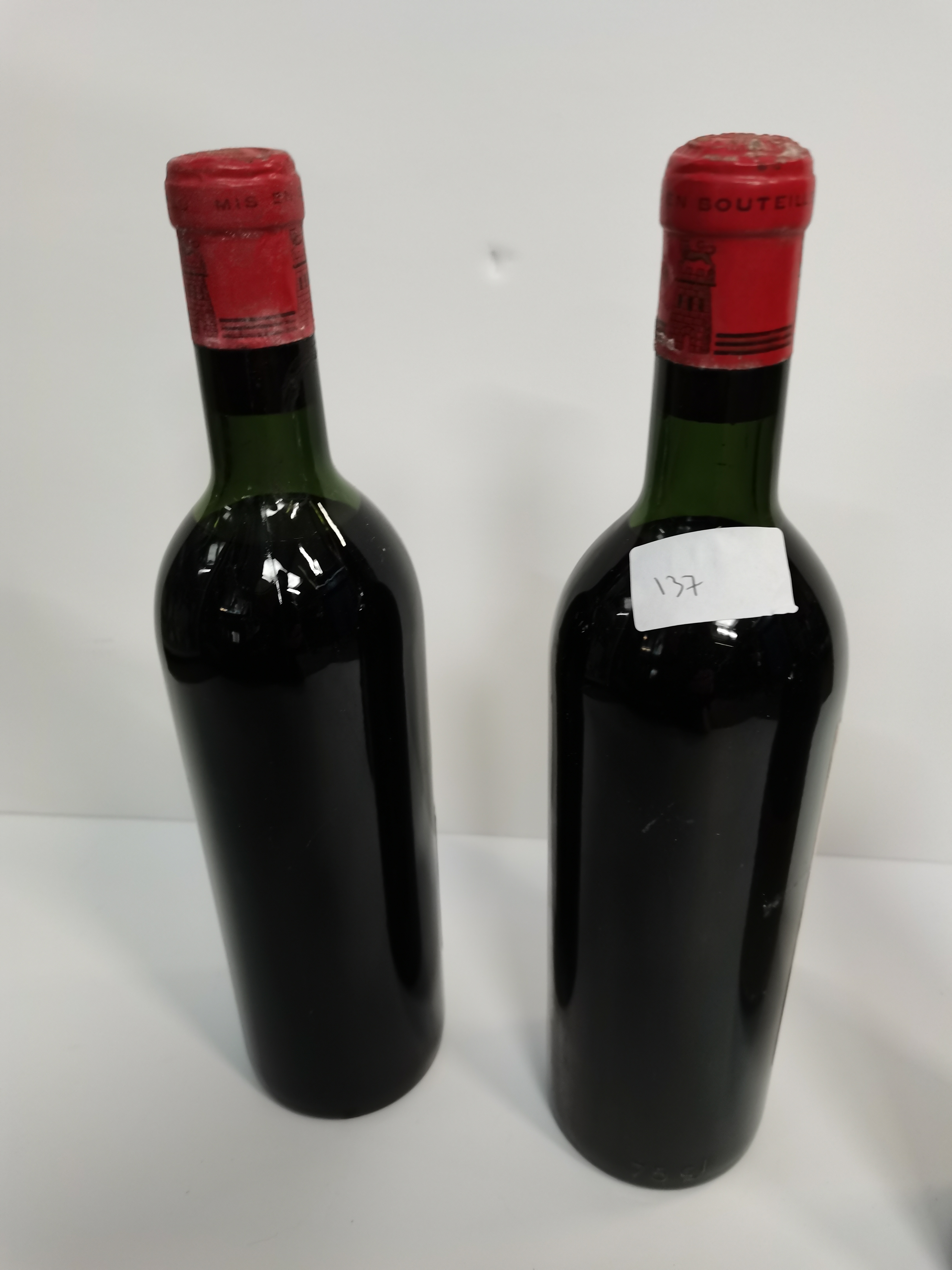 x2 bottles of Grand vin de Chateau Latour 1958 and a bottle of Dows port - Image 8 of 12