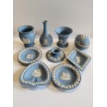 A collection of various Wedgewood items