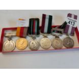 Kasmir 1948 plus other medals