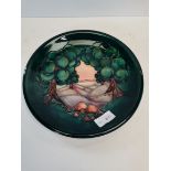 Moorcroft Mamoura plate