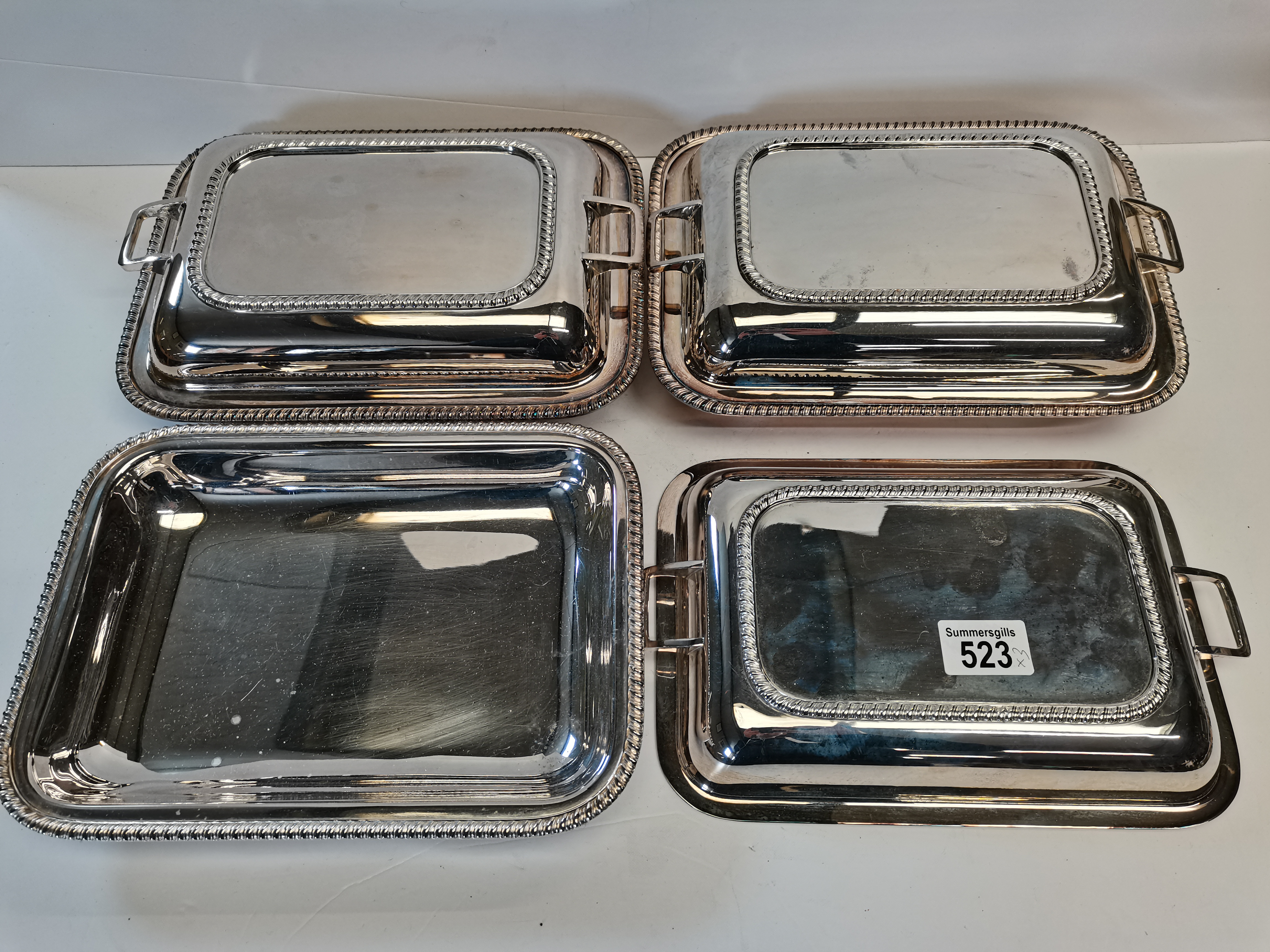 X3 plated Entrée dishes - Image 2 of 4