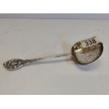 Silver Art Nouveau spoon