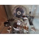 collection of various Silver and silver plated items inc: