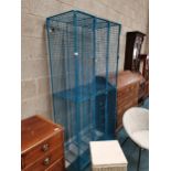 American 1950s school gym Metal lockers 198cm ht