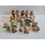 Cherished Teddies collection and wonder in the woods figures