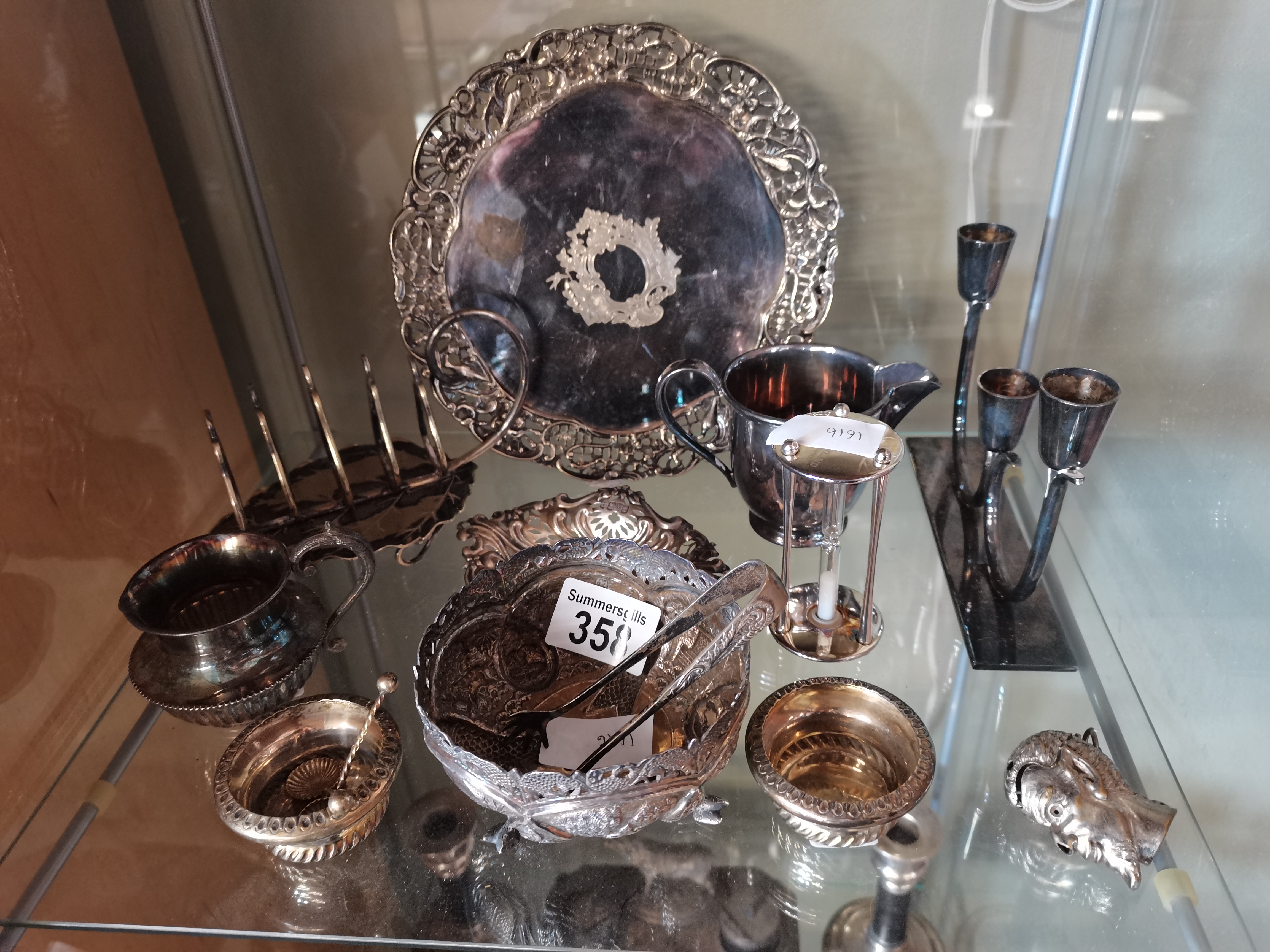 collection of various Silver and silver plated items inc: - Image 2 of 2