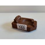 Small Mouseman Ashtray - excellent condition