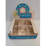 Original Baby Cham glasses in box