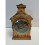 Clock by Goldsmiths - Silversmiths Co Ltd carriage clock style