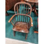 Child's Windsor chair