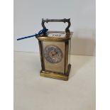 French Brass Carriage clock