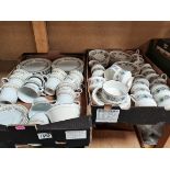 2 boxes of dinnerware "Paragon" and "Liling"