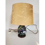Moorcroft table lamp H20cm