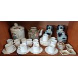 Coalport Tea cups and saucers plus misc. China