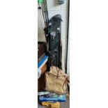 Fishing equipment - rods, reels, hooks, tackle box, carry case etc etc