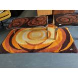 Retro Coloured rug