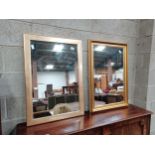 X2 gilt framed mirrors