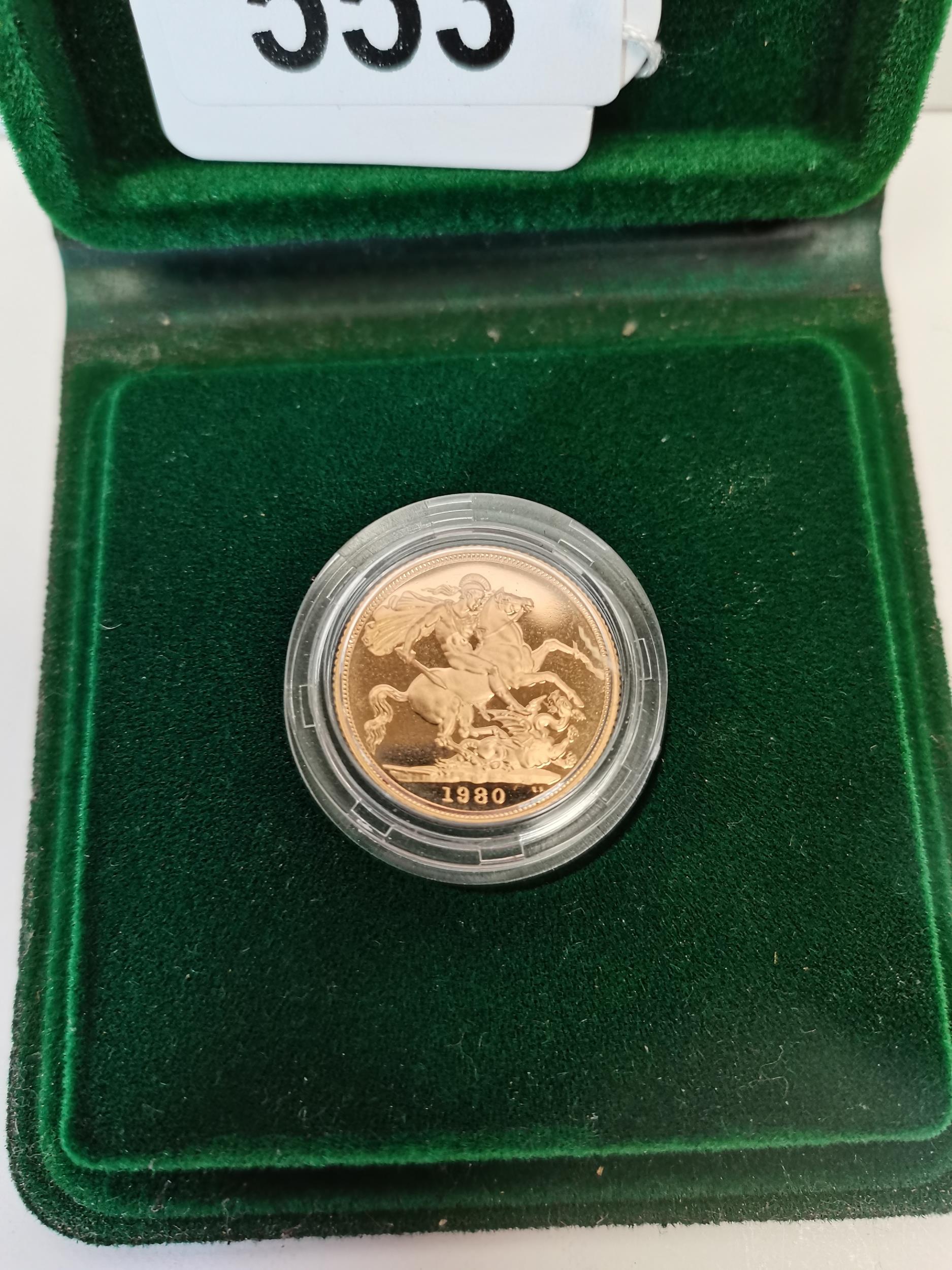 1980 proof sovereign - Image 2 of 2